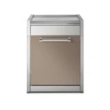 Steel GQP7S Arbeitsplatte cm. 70 mit Schublade und Tür