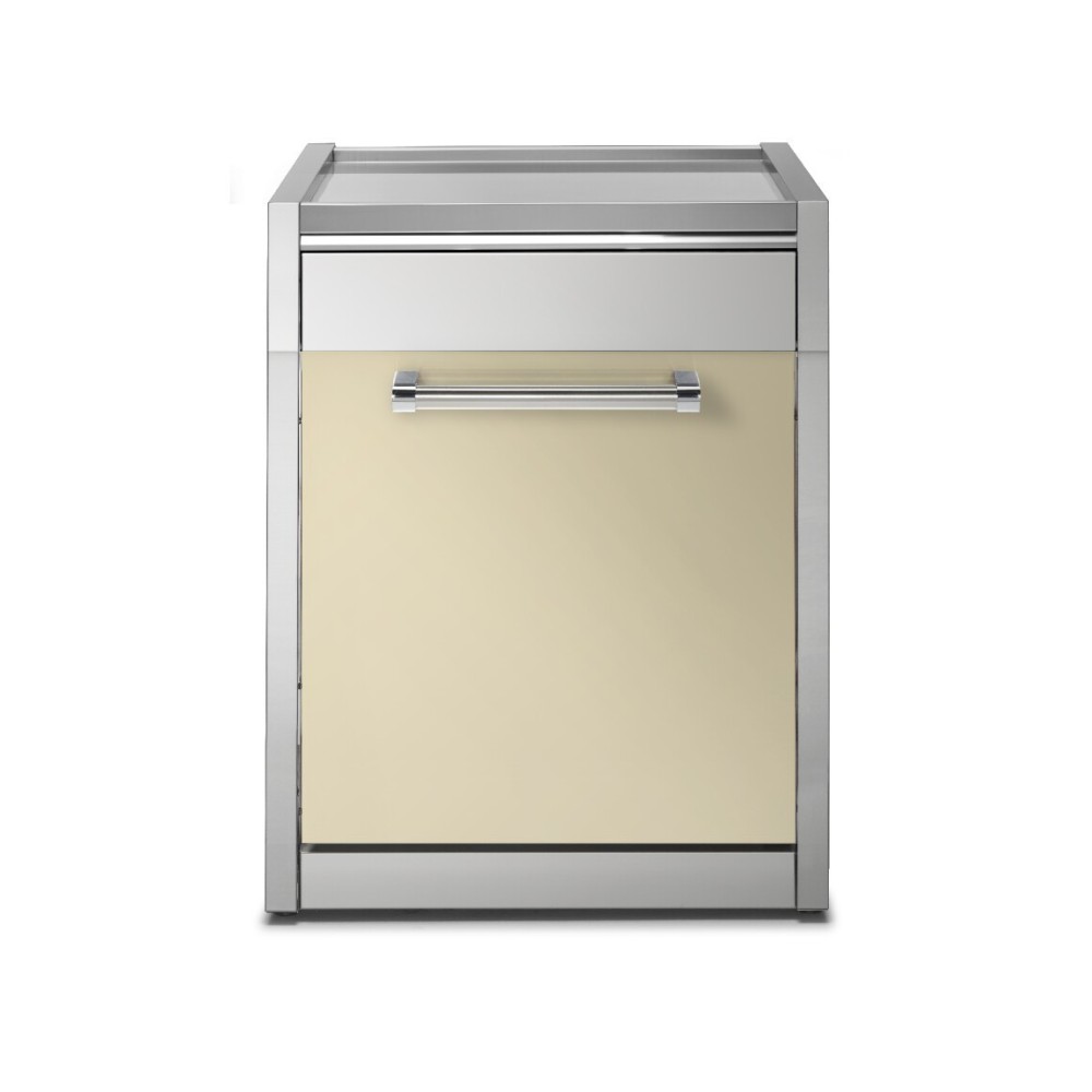 GQP7S de acero cm. 70 con cajón y puerta