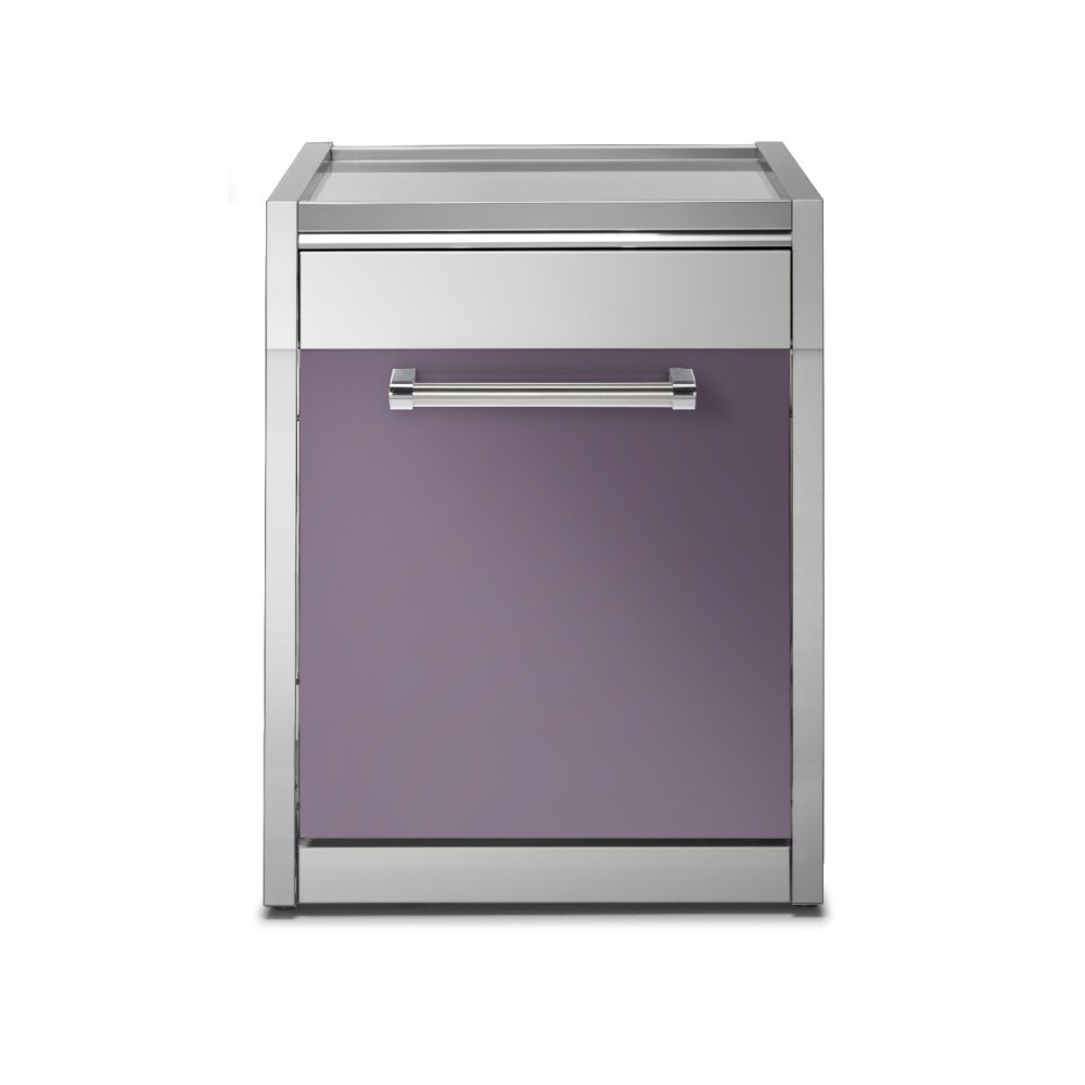 GQP7S de acero cm. 70 con cajón y puerta