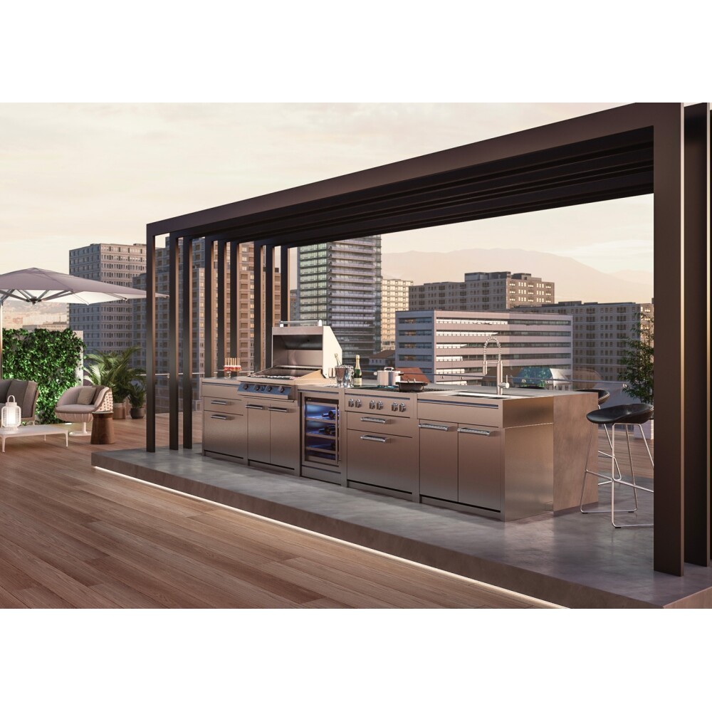 Weinkeller G7FR-O aus Stahl: modernes Design und fortschrittliche Funktionen