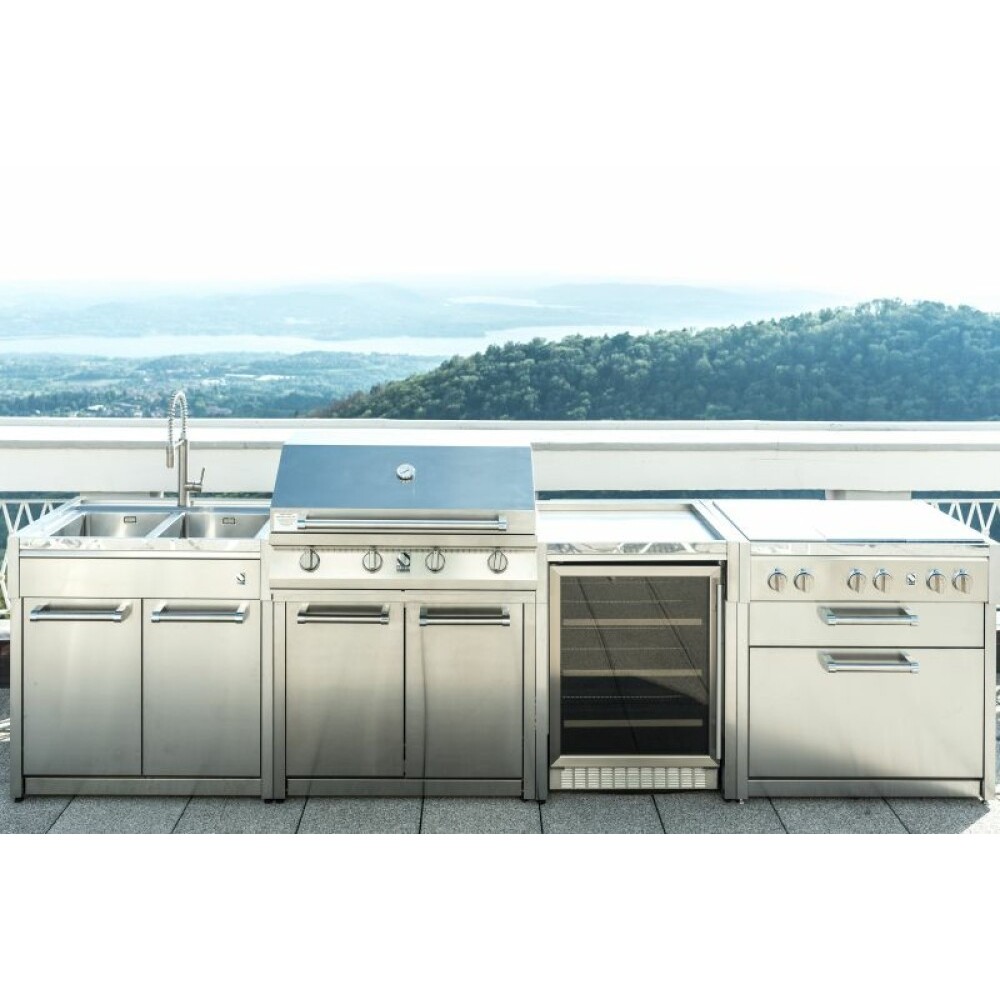 Cantina vini Steel G7FR-O: design moderno e funzionalità avanzate