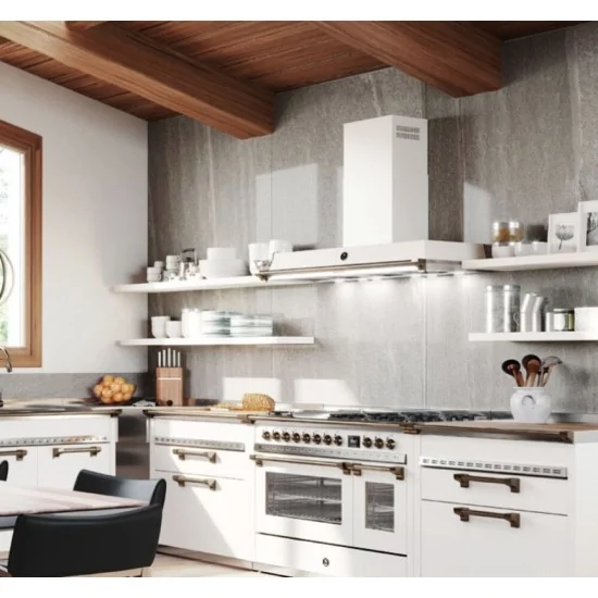 Cappa aspirante Steel cucine AKL100i 100 cm: design moderno e prestazioni elevate