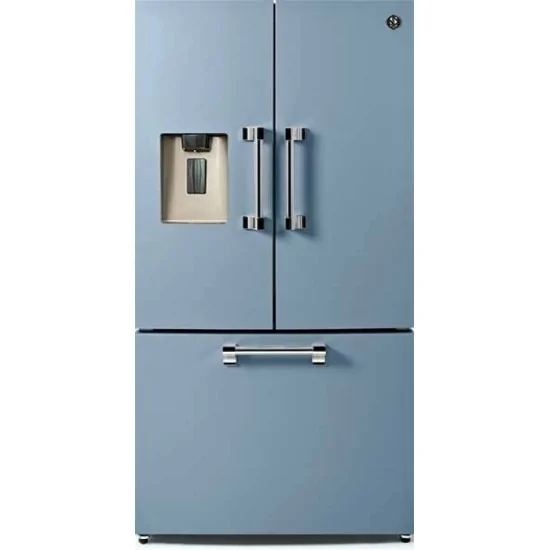 Refrigerador de acero : diseño moderno y personalizable