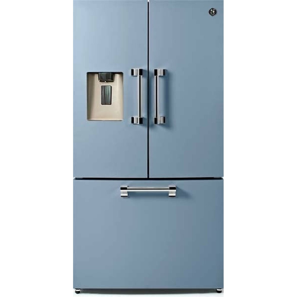 Réfrigérateur en acier: design moderne et personnalisable