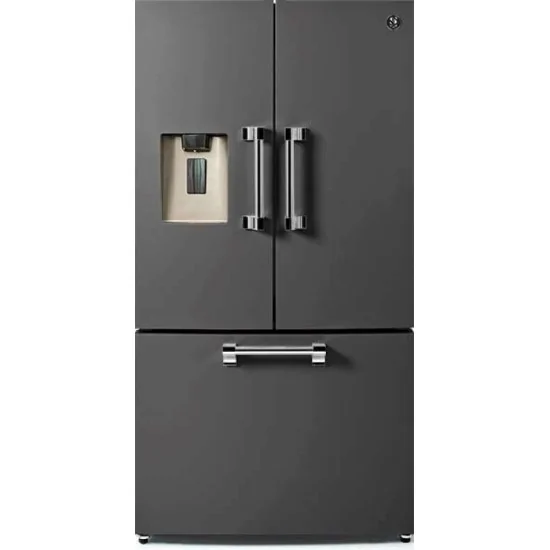 Steel AQFRB-9F refrigerator: modern and customizable design