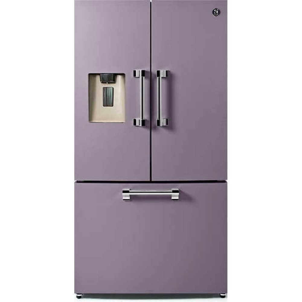 Réfrigérateur en acier: design moderne et personnalisable