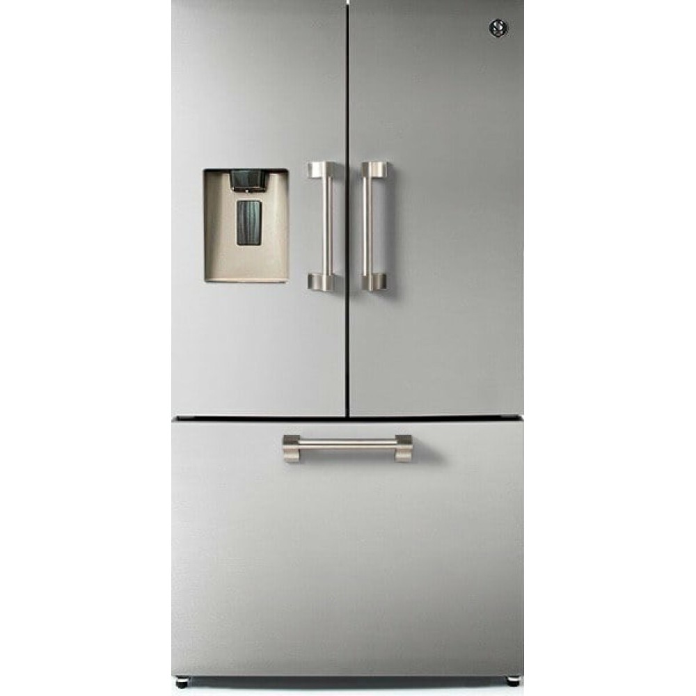 Réfrigérateur en acier: design moderne et personnalisable