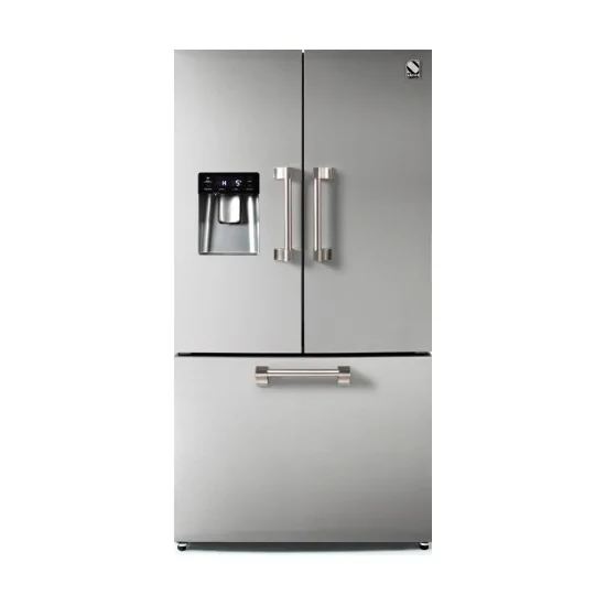 Steel refrigerator: modern and customizable design