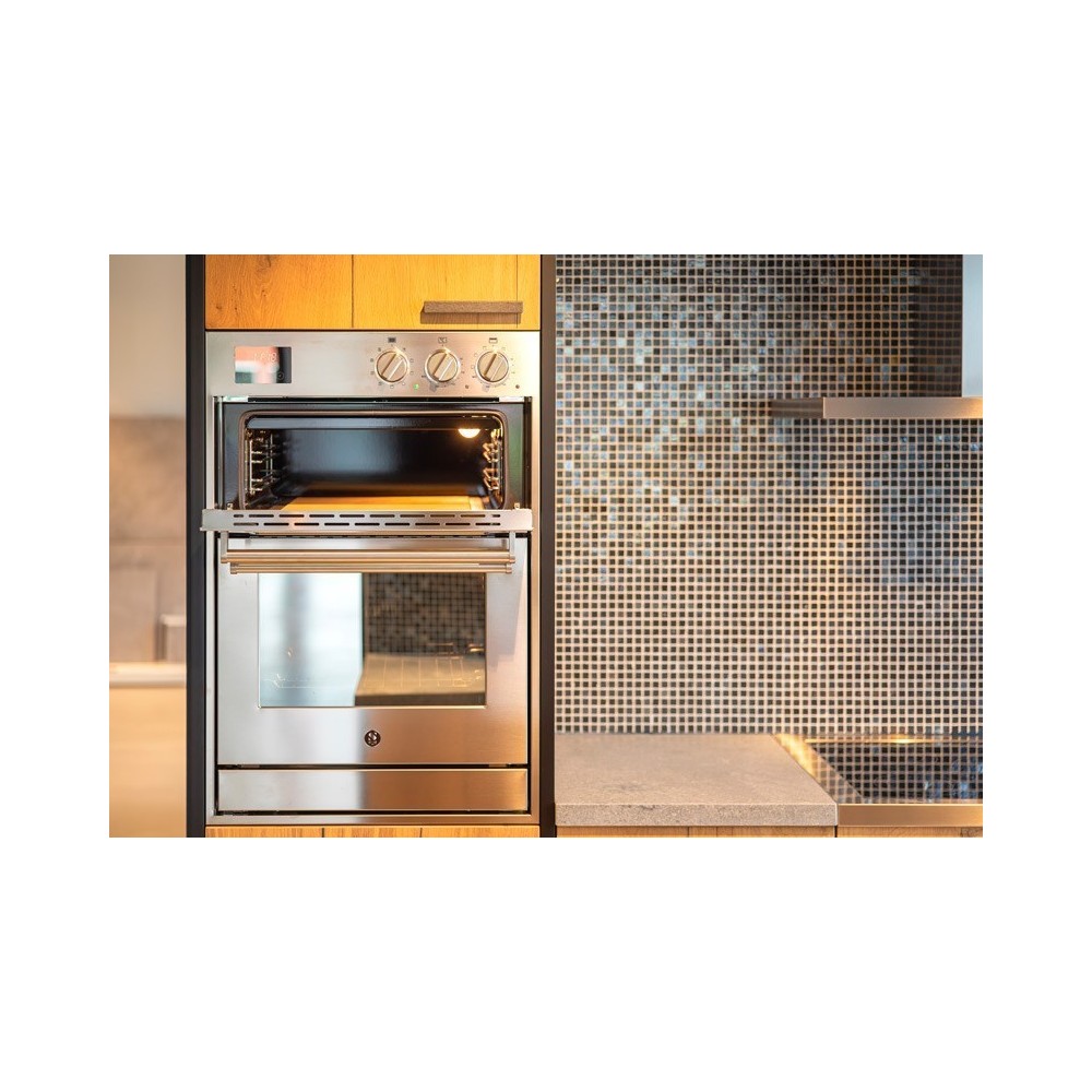 Doppio forno Steel EQFFE6 Enfasi Design40: design moderno e materiali di alta qualità