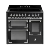 Cocina de acero XQ10FFF-6: triple horno eléctrico y características avanzadas