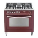 Lofra PRG96MFT/C Cucina Rainbow 90 Rosso Burgundy Elettrica