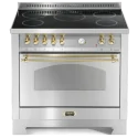Lofra Dolcevita 90cm - Cocina de inducción, horno único, estilo clásico : Color - inoxidable