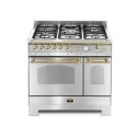 Lofra RSD96GVGTE/Ci Dolcevita 90 cm - Cucina a Gas Doppio Forno - Acciaio Inox