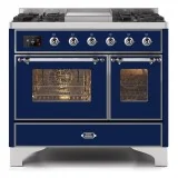 ILVE MD10N – Placa de cocción libre 100 cm, doble horno, 5 versiones configurables (gas/inducción)