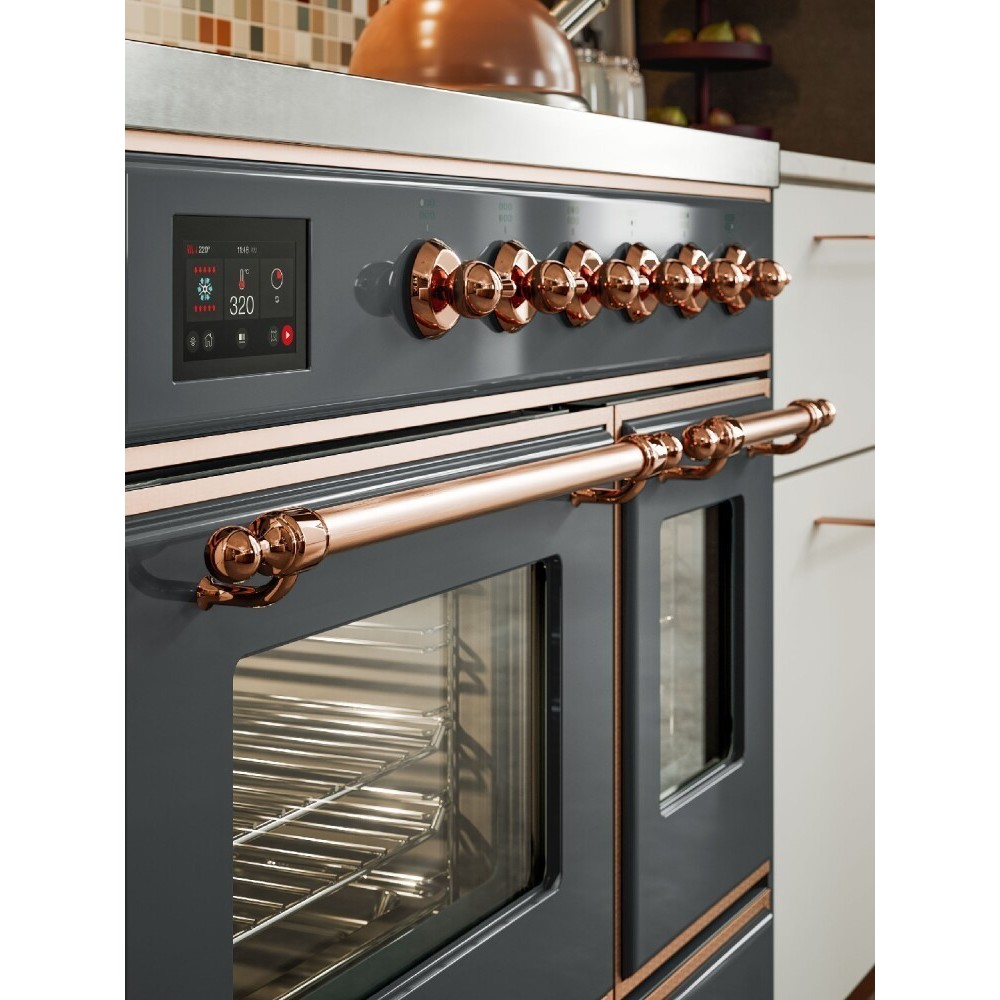 ILVE MD10N – Freestanding Cooktop 100 cm, Double Oven, 5 Configurable Versions (Gas/Induction)