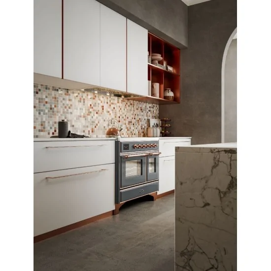 ILVE MD10N – Blocco cottura libera installazione 100 cm, doppio forno, 5 versioni configurabili (gas/induzione)