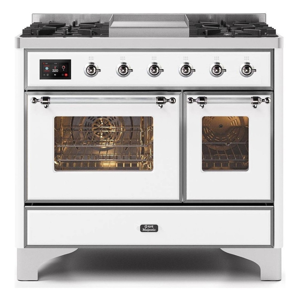 ILVE MD10N – Placa de cocción libre 100 cm, doble horno, 5 versiones configurables (gas/inducción)