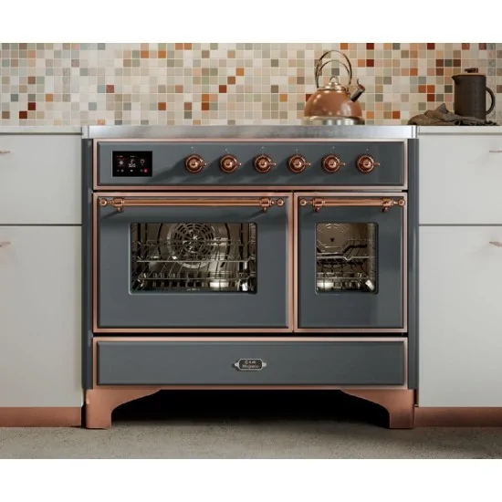 ILVE MD10N – Freestanding Cooktop 100 cm, Double Oven, 5 Configurable Versions (Gas/Induction)