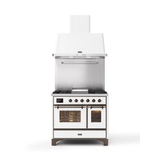 ILVE MD10N – Placa de cocción libre 100 cm, doble horno, 5 versiones configurables (gas/inducción)