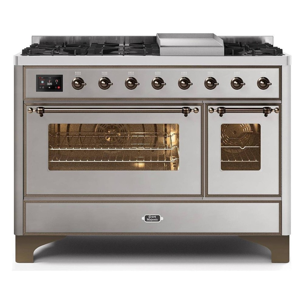 ILVE M12N Freestanding Cooktop 120 cm Double Oven | 5 Configurable Versions | Touch A+ Majestic