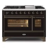 ILVE M12N – Placa de cocción libre 120 cm, doble horno, 5 versiones configurables (gas/inducción)