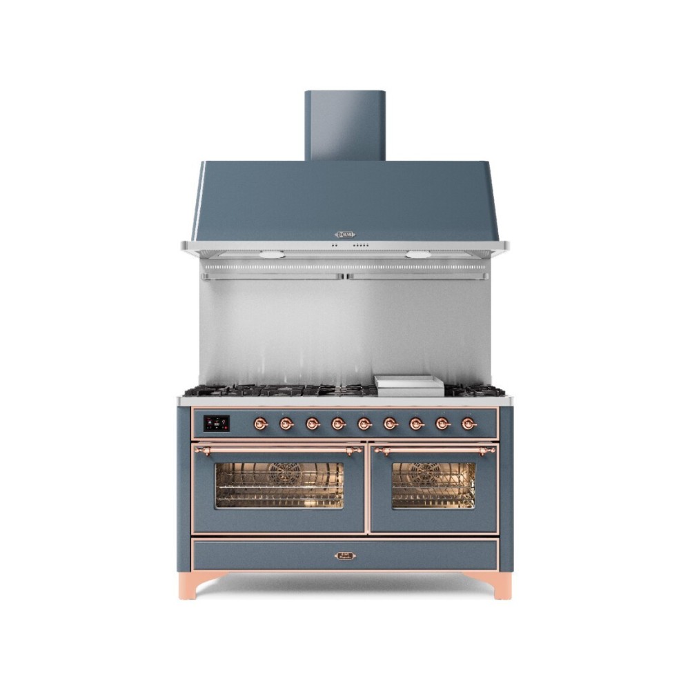 ILVE M15N – Placa de cocción libre 150 cm, doble horno (80 + 60 cm), 3 versiones configurables