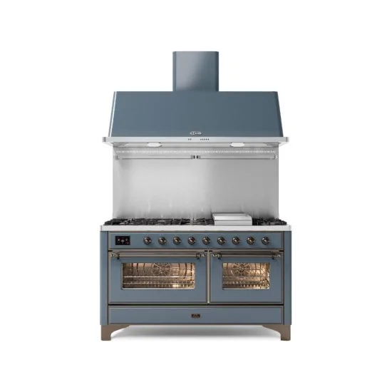 ILVE M15N – Freestanding Cooktop 150 cm, Double Oven (80 + 60 cm), 3 Configurable Versions