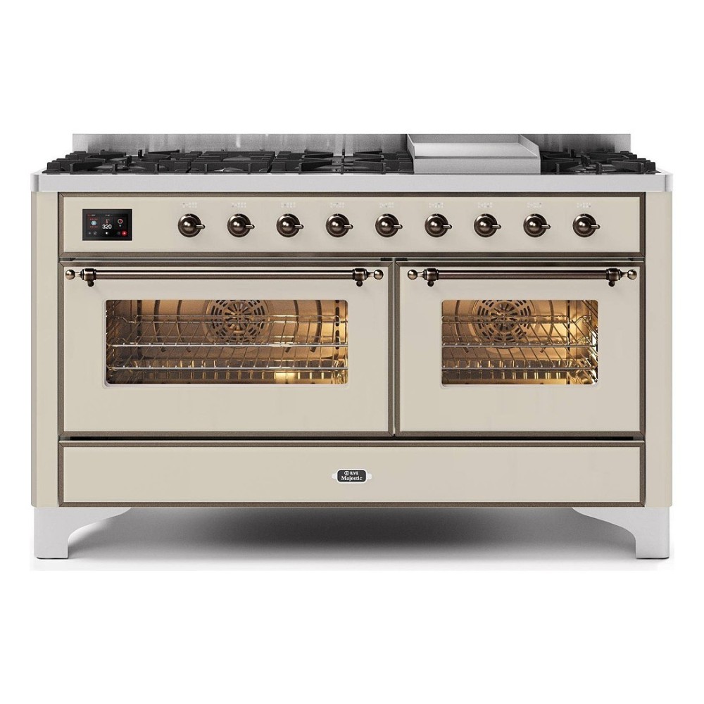 ILVE M15N – 150厘米独立式双烤箱灶具（80 + 60厘米），3种可配置版本