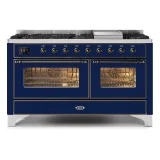 ILVE M15N – Placa de cocción libre 150 cm, doble horno (80 + 60 cm), 3 versiones configurables