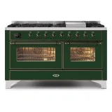 ILVE M15N – Отдельностоящая варочная панель 150 см, двойная духовка (80 + 60 см), 3 конфигурируемые версии