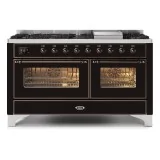 ILVE M15N – Table de cuisson libre 150 cm, double four (80 + 60 cm), 3 versions configurables