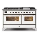 ILVE M15N – Отдельностоящая варочная панель 150 см, двойная духовка (80 + 60 см), 3 конфигурируемые версии