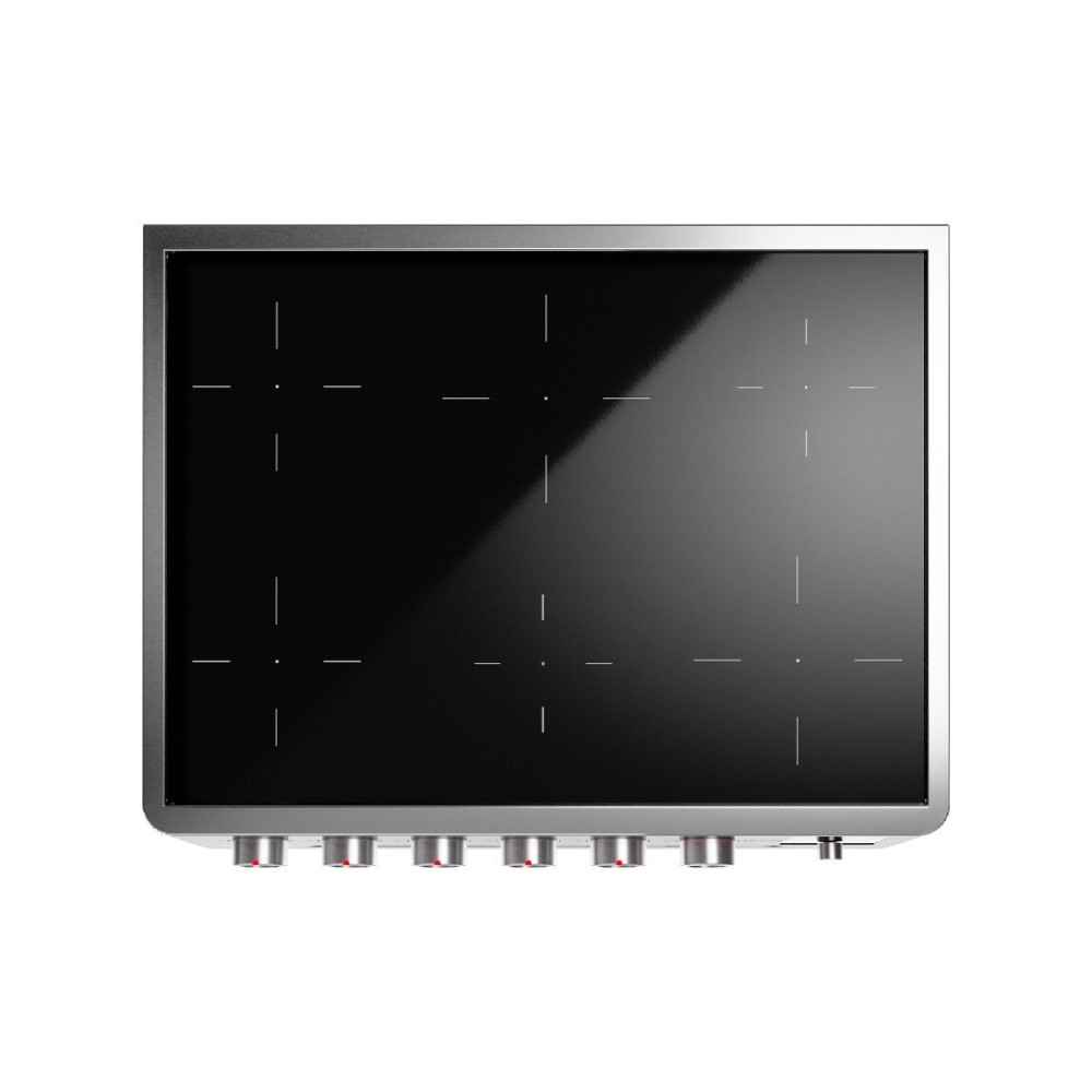 PM09-MK Induction Hob – 6 Zones + 80 cm Oven – Matte Black