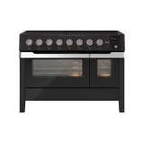 Blocco Cottura PM12-MK a Induzione – 7 zone + Doppio forno – Nero opaco