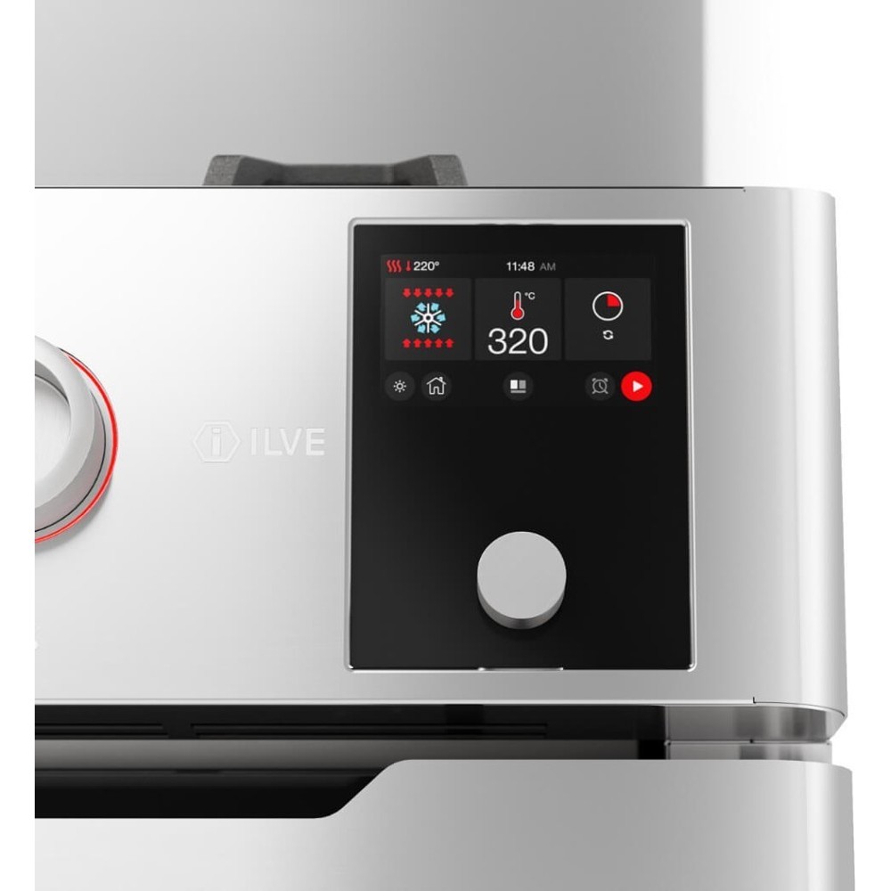 Encimera PM09 de libre instalación – 6 fuegos gas + Horno 80 cm – Acero inoxidable