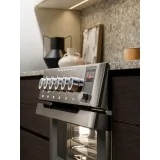 PM09 Freestanding Hob – 6 Gas Burners + 80 cm Oven – Stainless Steel