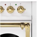 Cocina Ilve P15N: 2 hornos, 3 placas y 8 colores