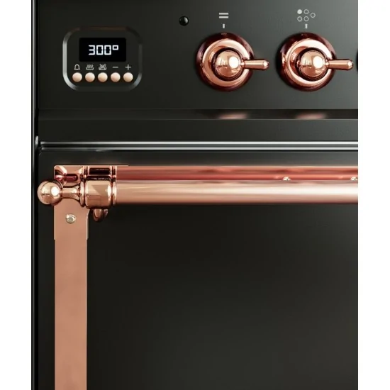 Ilve P15N approach kitchen: 2 ovens, 3 hobs and 8 colours