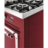 Cucina da accosto Ilve P15N: 2 forni, 3 piani cottura e 8 colori