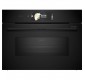 Series 8 Compact oven with microwave 60 x 45 cm Black