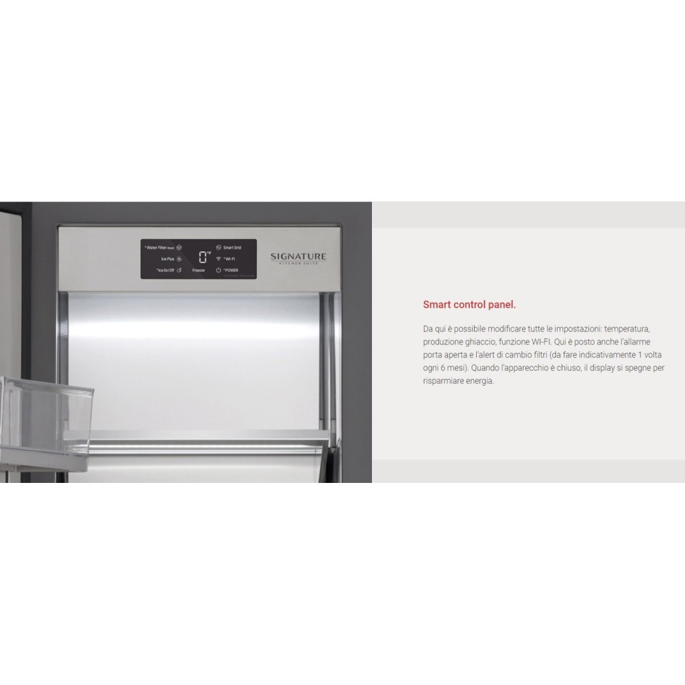 Congélateur vertical encastrable LG Signature SKSCF1811P : élégant et plein de fonctionnalités