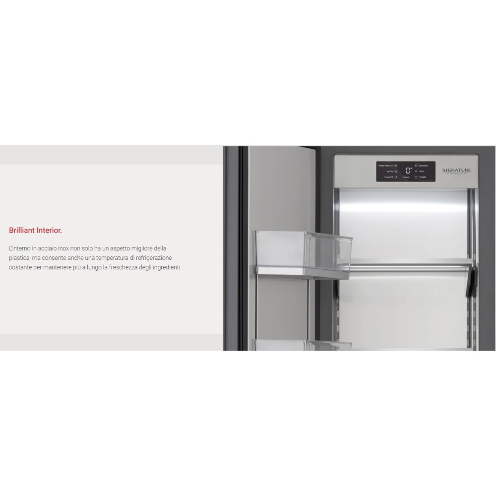 Congelatore verticale da incasso LG Signature SKSCF1811P: elegante e ricco di funzionalità