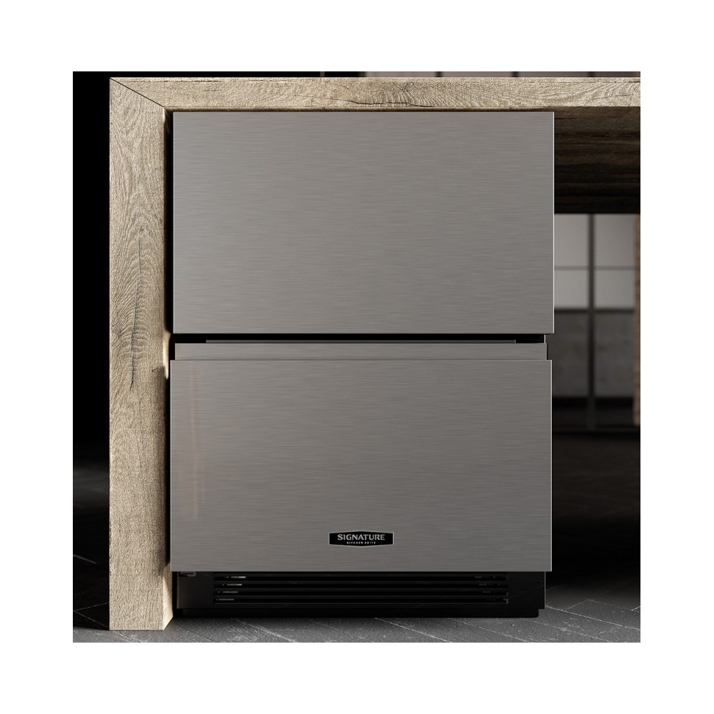 Frigorifero/congelatore a cassetti da sottobanco SKSUD2402P di Signature Kitchen Suite: design elegante e funzionalità premium