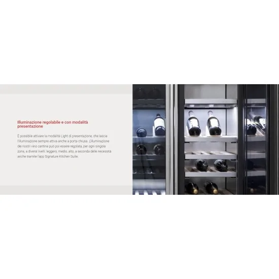 Vino de columna SKSWC242RP refrigerador Signature Kitchen Suite: diseño elegante y funcionalidad premium