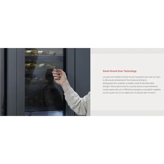 Frigorifero per vino a colonna SKSWC242RP di Signature Kitchen Suite: design elegante e funzionalità premium