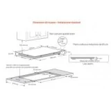 SKSIT3621MS Silver flex induction hob by Signature Kitchen Suite: versatile and powerful cooking in an elegant design