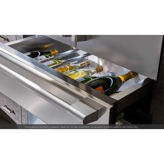 Kühlschrank Französisch Tür von Incasso SKSFD3614P | Eleganz und Kapazität | Modern Design