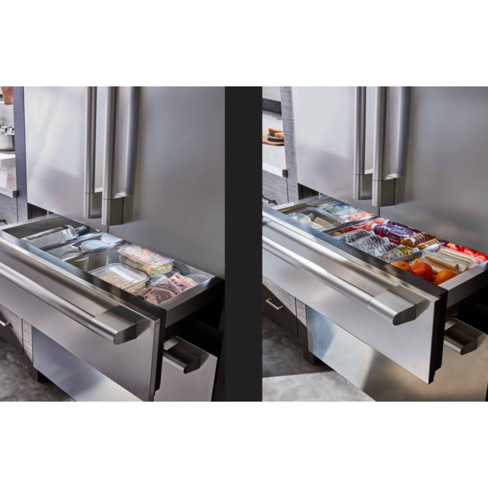 Fridge French Door by Incasso SKSFD3614P 优雅与能力 现代设计