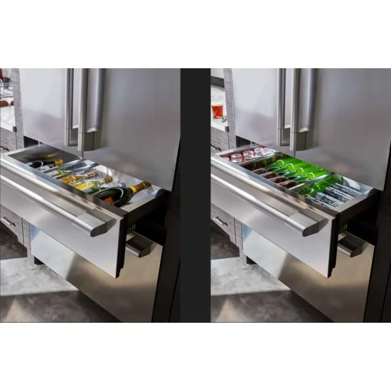 Fridge French Door от Incasso SKSFD3614P | Элегантность и мощность | современный дизайн