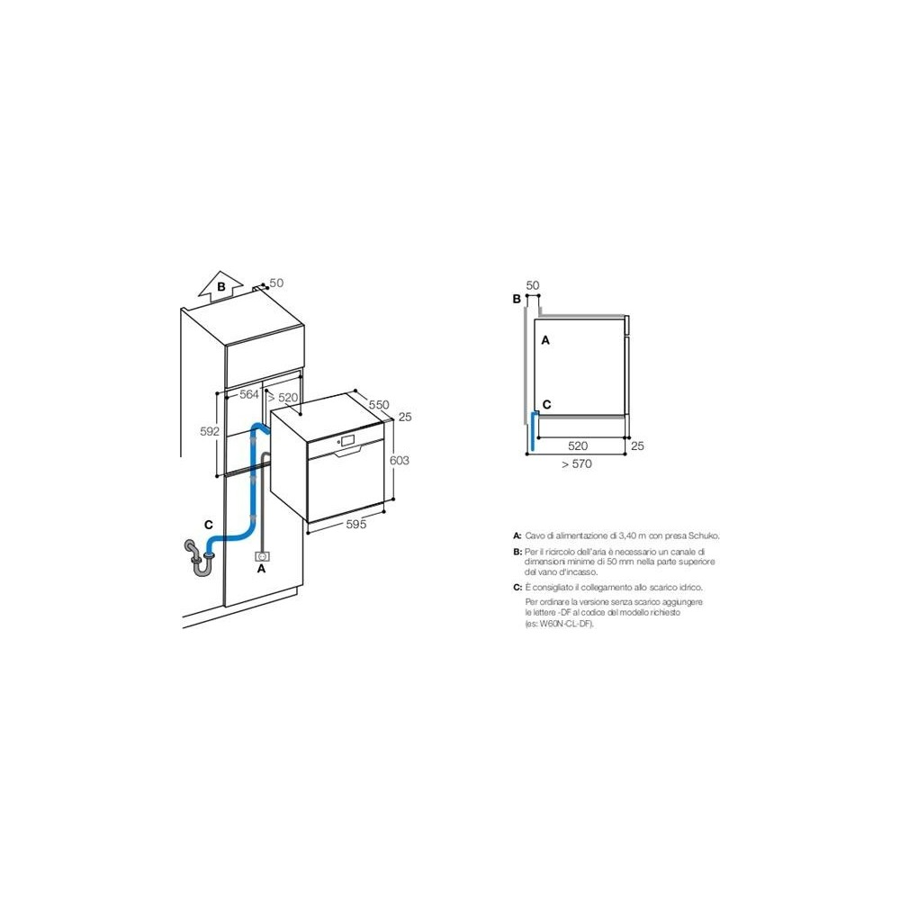 rompedor de temperatura receso W60N-CL